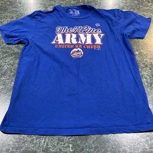 NY METS 7-Line Army “United We Cheer” Tee Size XL